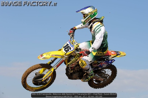 2009-10-03 Franciacorta - Motocross delle Nazioni 0417 Free practice MX1 - Chad Reed - Suzuki 450 AUS